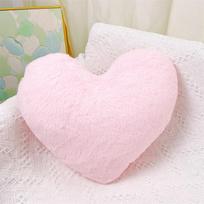 Love Pillow Large Red Heart Shaped Pillows Fluffy Heart Throw Pillow Decorative For Sofa Couch Bed  Love Room Decor