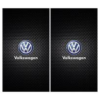 2 vnt. Automobilio logotipo centrinio statramsčio apsauginė plėvelė Apsaugos nuo įbrėžimų lipdukas Dekalas Volkswagen B5 B6 B7 T4 T5 Golf 4 5 6 7 Polo Passat Tiguan Jetta Gol