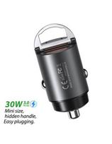 Automobilinis įkroviklis REMAX RCC110 Mini 30W USB + USB-C, greitas
