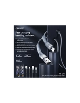 Duomenų kabelis REMAX RC-124i 2.4A USB-A į Lightning, 1m