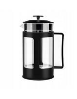 Stiklinis kavinukas RETOO OR1028 French Press 1L su vintažine rankena
