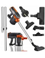 Vertikalus dulkių siurblys RETOO OR1080-1 PowerClean 650W 5-viename, oranžinis