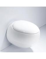 Pakabinamas kiaušinio formos klozetas FIT2 7012, 590 mm, su lėto nusileidimo dangčiu, dvigubas nuleidimas 3/6 L, su