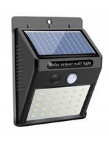 Saulės energijos LED sieninis šviestuvas SuperLED VENUS 3W su judesio ir prieblandos jutikliu