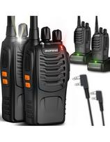 Racija Baofeng BF-888S PMR (2 vnt.) 5W, iki 8 km, su ausinukais