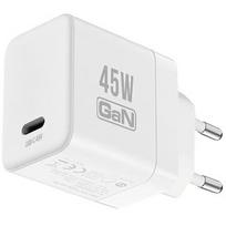 Crong Travel charger USB-C 45W PD 3.0 PPS CRGGN1C45WHI