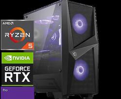 TopPC AMD Ryzen 5 Creative, Ryzen 5 5600X, 16GB (2x8) DDR4, GeForce RTX 3050, 1TB NVMe, Windows 11 Pro DATK227-1394177