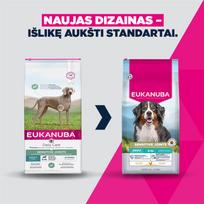EUKANUBA Special Care Sensitive Joints sausas pašaras šunims su vištiena, AB, 12 kg