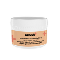 AMEDIPLUS vazelinas su vitaminais A ir E, 50 g