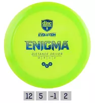 Diskgolfo diskas Distance Driver NEO ENIGMA Evolution Green