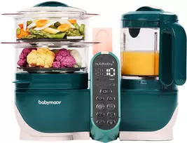 Maisto ruošimo aparatas Babymoov Nutribaby Plus A001136 žalias
