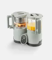 Maisto ruošimo aparatas Babymoov Nutribaby Glass 2.0 A001138 žalias