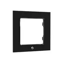 Rėmelis Shelly Wall Frame 1 for Wall Switch Black | 1 vieta | juodas
