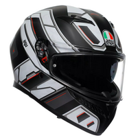 AGV šalmas K3 Rivia matinė juoda/balta