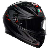 AGV šalmas K3 Syth juoda/raudona