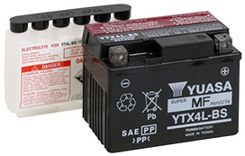 YUASA battery YTX4L-BS