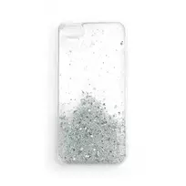 Wozinsky Star Glitter Shining dėklas skirtas Samsung Galaxy A22 4G, skaidrus