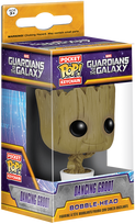 FUNKO POP! Raktų pakabutis: Guardians of The Galaxy - Dancing Groot, 10 cm