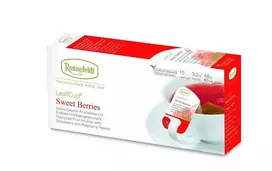 Arbata Ronnefeldt Leaf cup vaisinė Sweet Berries, 15 pakelių