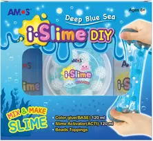 Mėlyna Kūrybinis Slime masės gaminimo rinkinys Amos iSlime Deep Mėlyna Sea