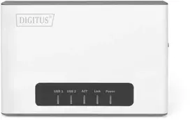 Tinklo Įranga - Digitus 2 Port USB 2.0 Belaidis Multi-Funkcinis Tinklo Serveris 300Mbps