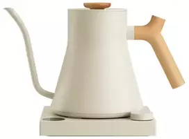 Fellow Stagg EKG PRO 900ml elektrinis virdulys smėlio spalvos su medine rankena