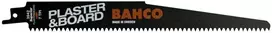 Bahco Tiesinio pjūklo geležtės Sandflex bimetal 150mm*1,1mm SL 7TPI, gipso ir medžio drožlių plokštėms 10vnt