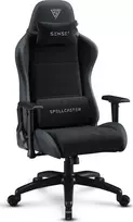 Žaidimų kėdė SENSE7 Spellcaster FUKU XL, Juoda (odinė) (Pažeista pakuotė)