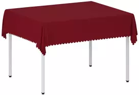 Stalo skraistė Vyno raudona 140 x 180 cm Stačiakampio