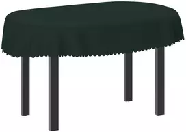 Stalo skraistė 5 vnt. Tamsiai žalia 130 x 180 cm Ovalo