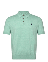 Polo Ralph Lauren - Cotton Polo Sweater - Marškinėliai trumpomis rankovėmis - Žalia