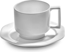 Serax Espresso puodeliai su lėkštutėmis Alba 120 ml, 2 vnt.