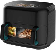 Karšto oro gruzdintuvė Cecotec Cecofry & Grill Smokin'Prime 11000, juoda sp., 2800 W, 11 l