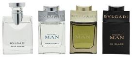 Kvepalų rinkinys Bvlgari Miniatures For Him, 4 vnt.