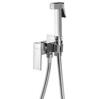 Chromo spalvos potinkinis bidė dušelio komplektas Aqualine SK301