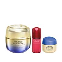 Veido priežiūros priemonių rinkinys Shiseido Vital Perfection, 3 vnt.