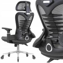 Ergonominė biuro kėdė Spacetronik, tinklelinė, pilka
