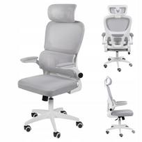 Ergonominė biuro kėdė Sofotel Formax su ratukais, pilka, reguliuojama