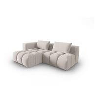 Smėlio spalvos kampinė sofa (su kairiuoju kampu/su gultu) Verona – Cosmopolitan Design