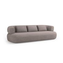 Šviesiai rudos spalvos sofa iš boucle 200 cm Jenny – Micadoni