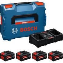Bosch Starter Set EXBA2x18V-80, 2x18V-55,EXAL 18V2-320,LB 1600A0373Y