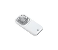 Įkraunamas kišeninis ventiliatorius 5W/5V 2500 mAh baltas