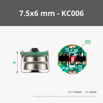 Single LED Magnetic Control Switch Light Red KC006
