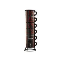 Bialetti Stranger Things sudedami puodeliai, 6 x 80 ml