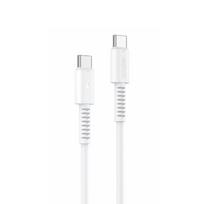 YESIDO KABELIS CA154 PD 60W TYPE-C/TYPE-C 1M PVC 3A BALTAS
