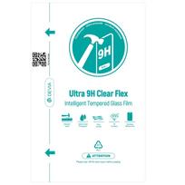 Devia apsauginės plėvelės rinkinys Intelligent Ultra 9H Flex grūdintas stiklas pjaustymo staklėms (0.4mm) 20vnt.