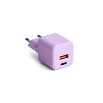COLORUM sieninis įkroviklis USB-A + USB-C PD 30W CLS30-AC-09 xLavenda