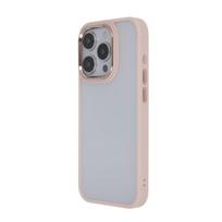 Elegantiškas matinis „Satin“ dėklas, skirtas Samsung Galaxy S22 Plus, rožinis