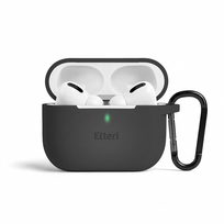 Etteri silikoninis dėklas AirPods Pro 3 juodas