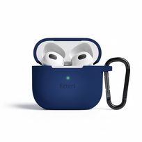 Etteri silikoninis dėklas AirPods 3 tamsiai mėlynas